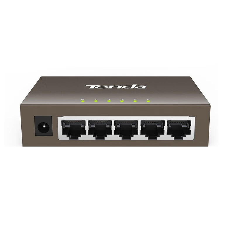 騰達(dá)（Tenda）TEG1005D 5口千兆鋼殼網(wǎng)絡(luò)交換機(jī) 監(jiān)控工程 家用宿舍專(zhuān)用分線(xiàn)器